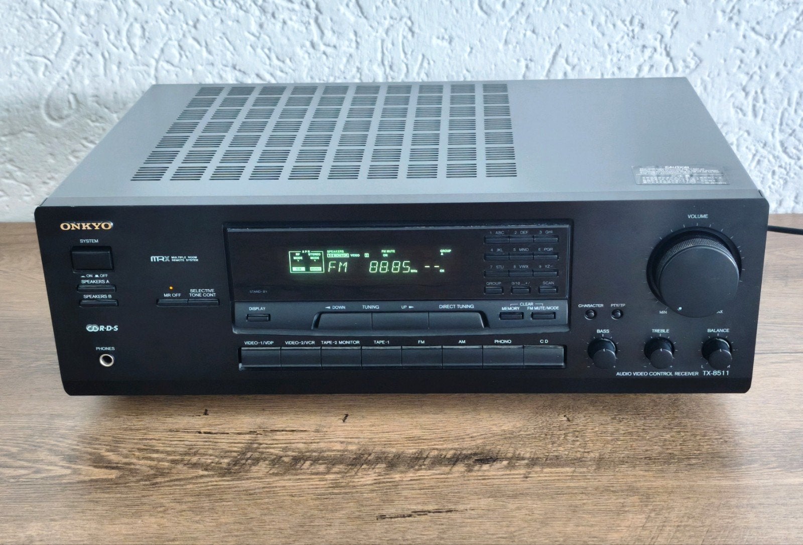 Onkyo TX-8511 Audio Video Control Receiver, Ophalen, Gebruikt, 60 tot 120 watt, Stereo