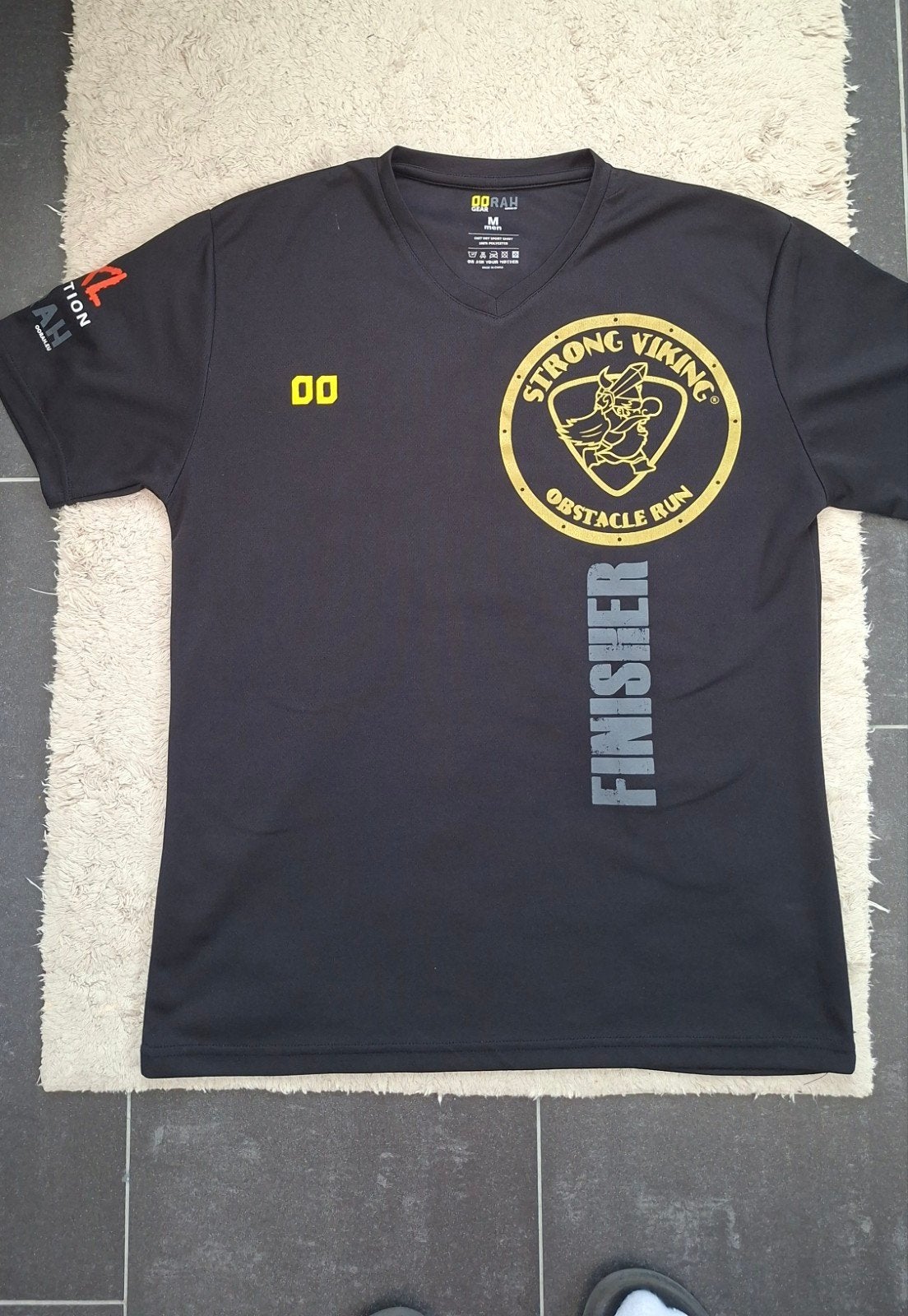 Strong Viking Shirt | Maat M, Maat 48/50 (M), Zwart, Ophalen of Verzenden, Zo goed als nieuw