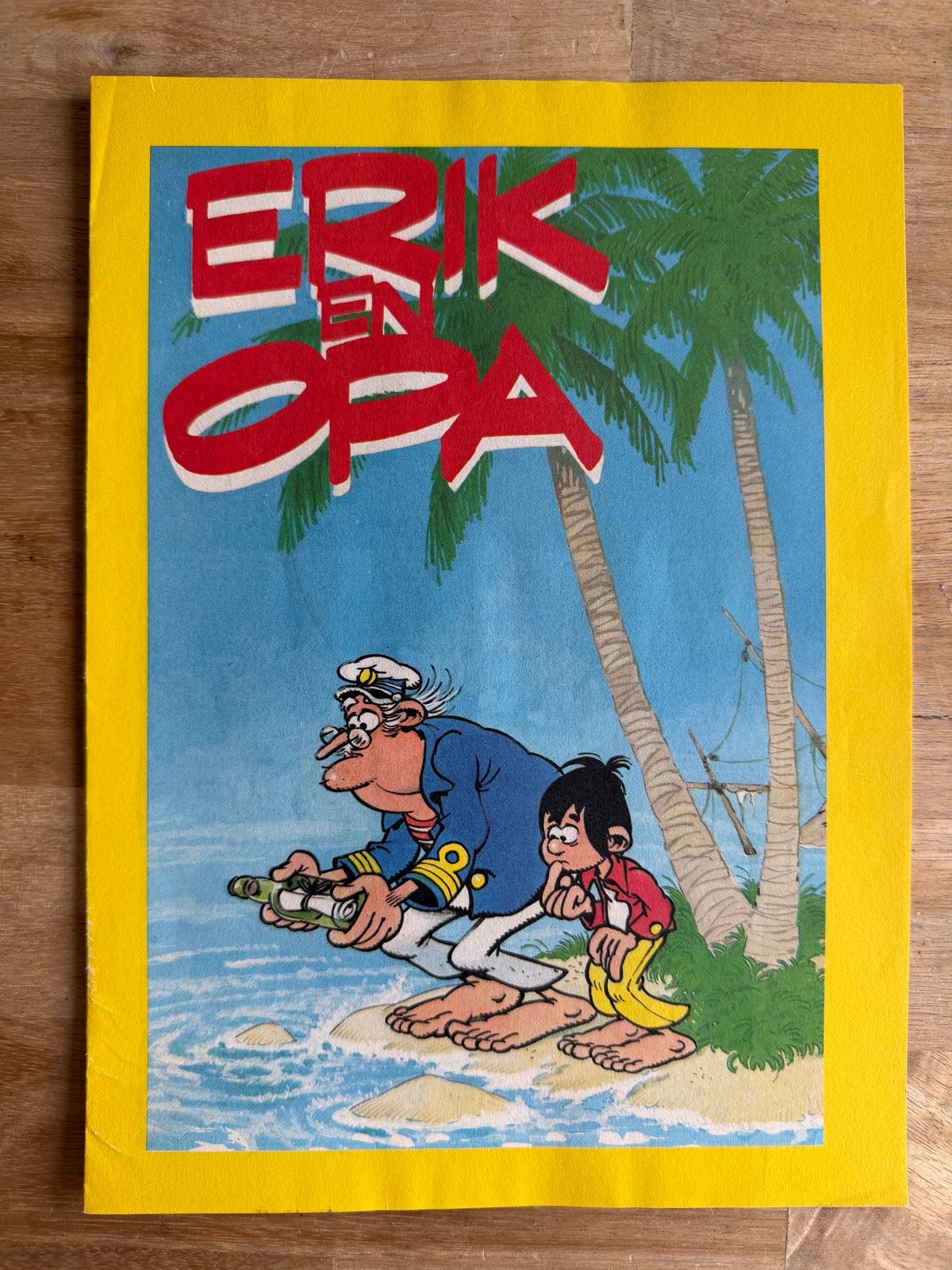 Stripboekje Erik en Opa, door Jan van Haasteren (uit 1982), Jan van Haasteren, Eén stripboek, Ophalen of Verzenden, Zo goed als nieuw