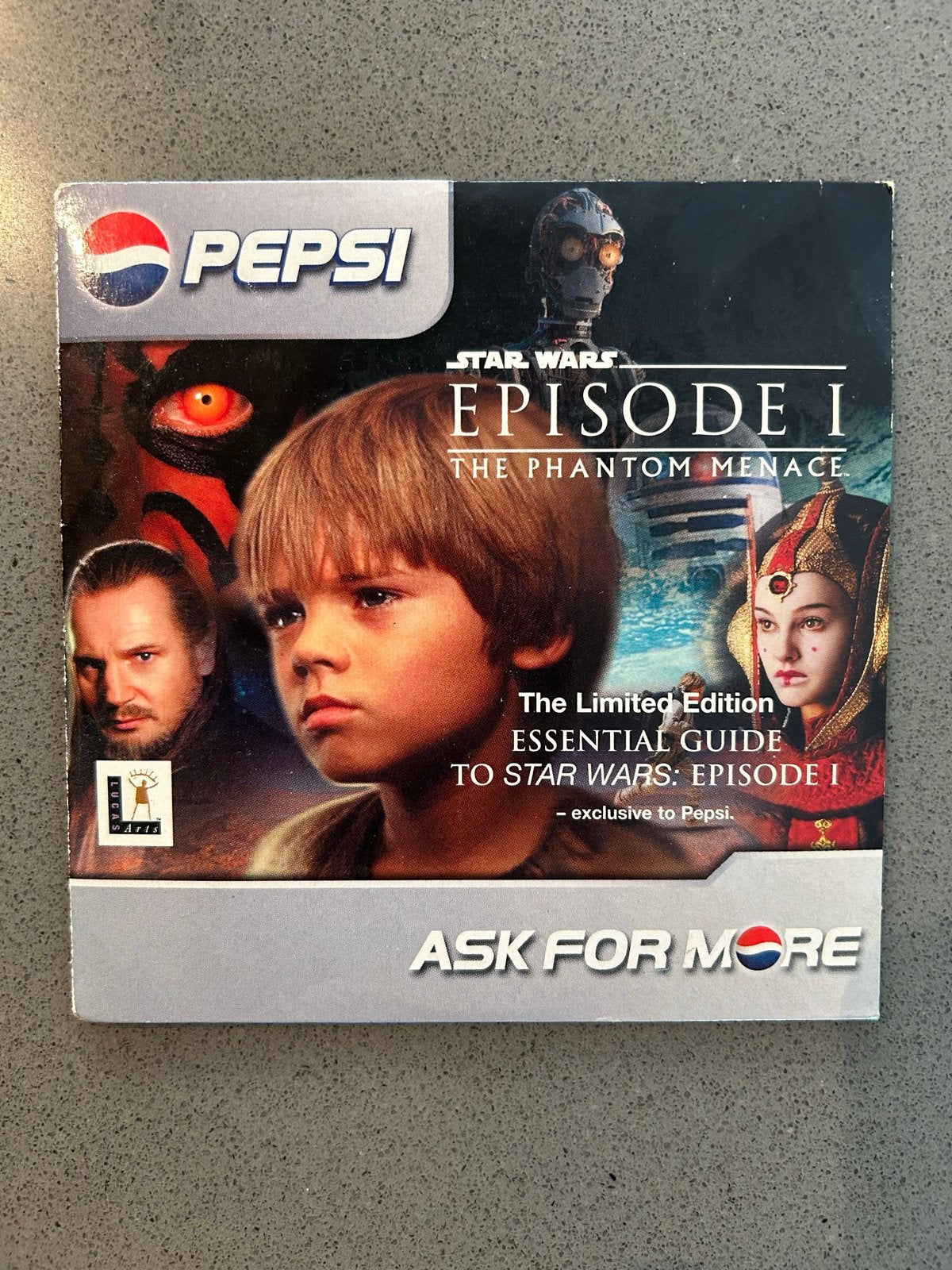 Star Wars: Episode I - CD-ROM (1999) Pepsi Promo, Verzamelen, Ophalen of Verzenden, Zo goed als nieuw
