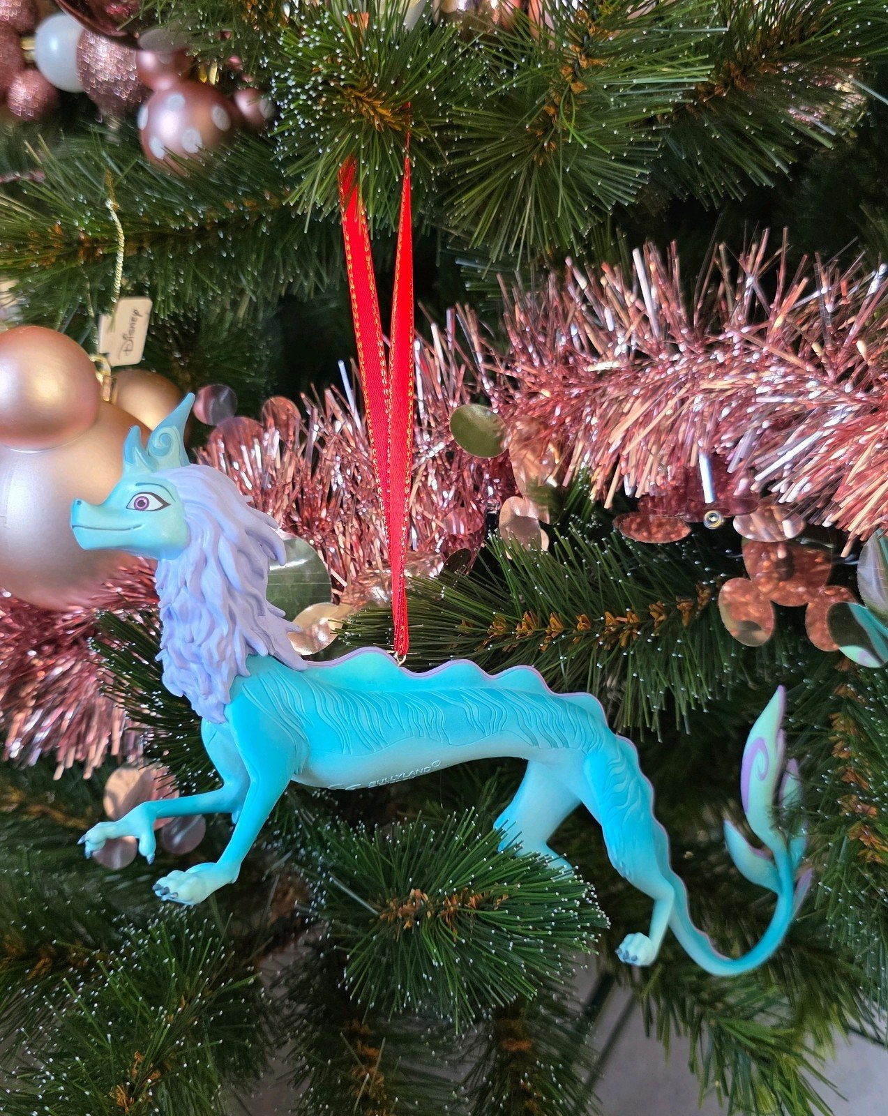 Disney Sisu Raya kerst ornament hanger kerstbal, Ophalen of Verzenden, Nieuw