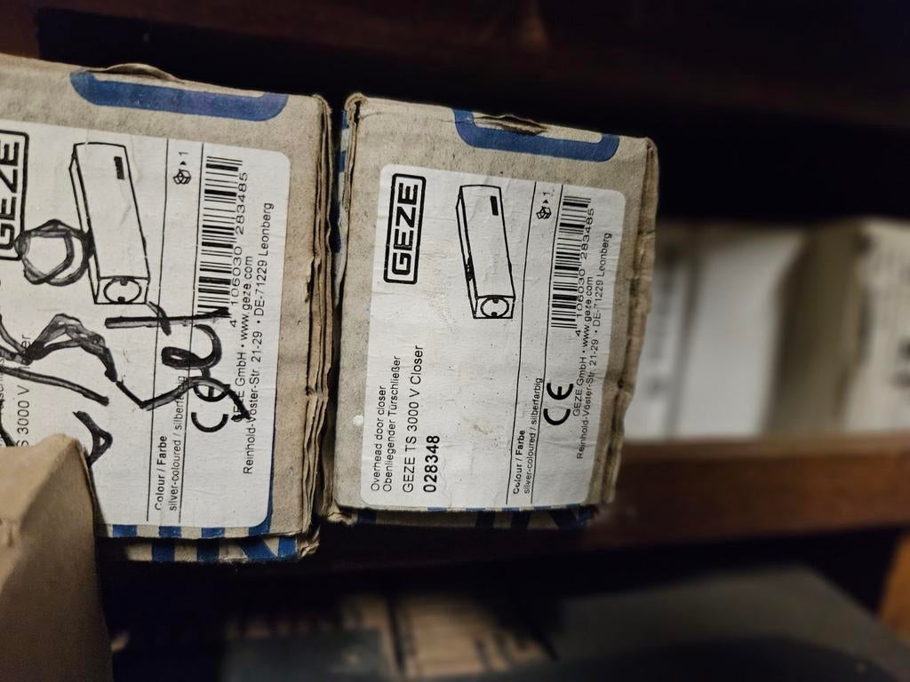 GEZE TS 3000 V deurdrangerset incl, Ophalen of Verzenden, Nieuw, Overige typen