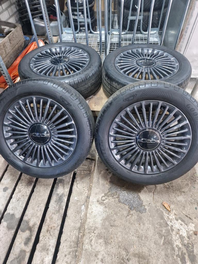 Fiat 500E Lichtmetalen velgen 16 inch, Auto-onderdelen, Banden en Velgen, Ophalen, Velg(en), 16 inch, Nieuw