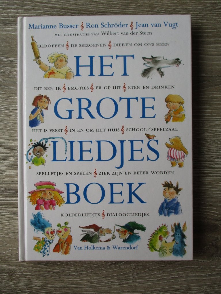 Het grote liedjes boek - Marianne Busser / Ron Schröder /, Ophalen of Verzenden, Gelezen, Fictie algemeen