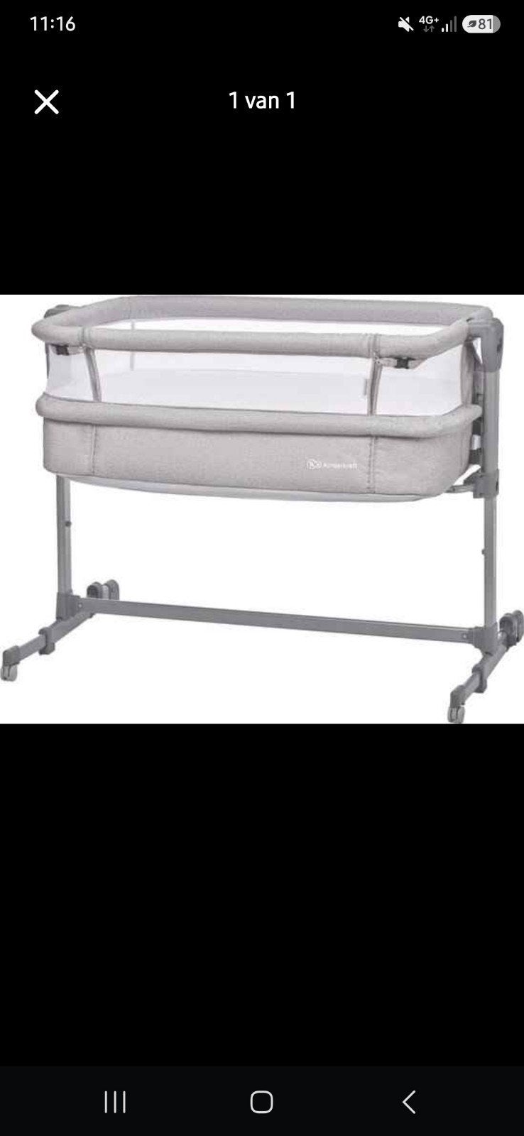 co sleeper kinderkraft bieden zgan, Kinderen en Baby's, Ophalen of Verzenden