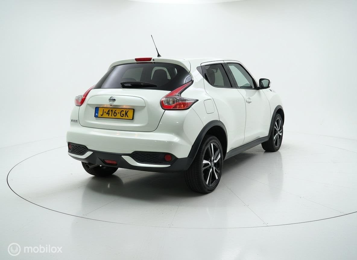 Nissan Juke 1.2 DIG-T S/S N-Vision 360°Camera|Navi|Led|Crui, Auto's, Nissan, Voorwielaandrijving, Euro 6, 116 pk, Wit