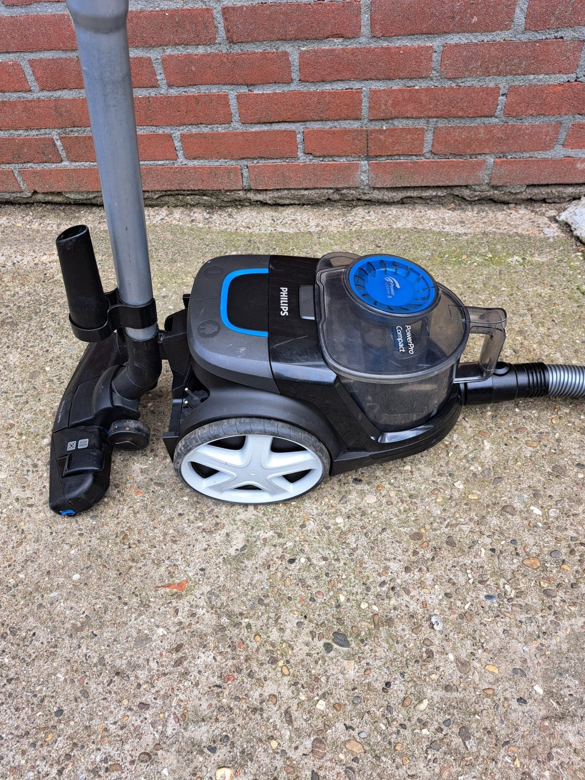 Philips PowerPro Compact stofzuiger - Gebruikt, Gebruikt, Philips, Ophalen of Verzenden, Sledestofzuiger