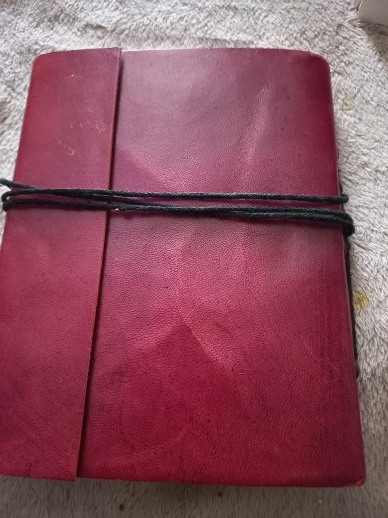 Travelers notebook met echt leren kaft., Diversen, Ophalen of Verzenden, Nieuw