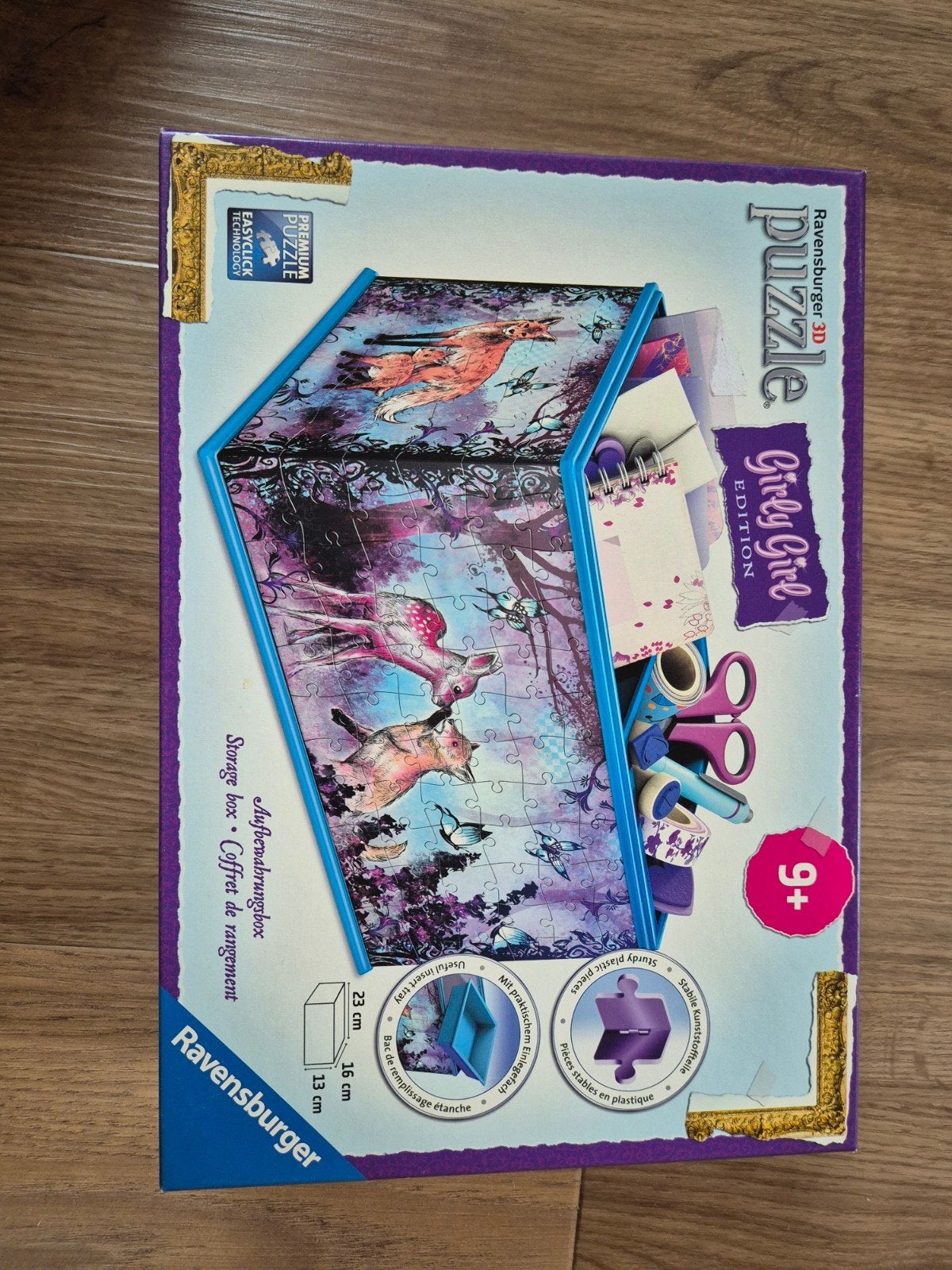 Ravensburger 3D Puzzle Girly Girl Edition 216 stukjes, Ophalen of Verzenden, Meer dan 50 stukjes, Zo goed als nieuw, 6 jaar of ouder