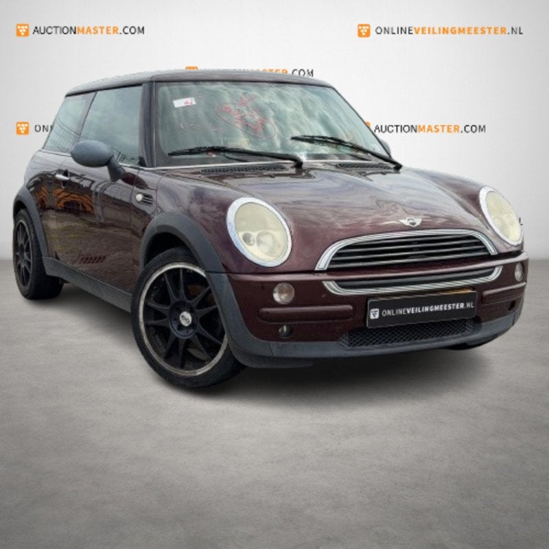 Personenauto, MINI, 3-Deurs, 1.6 One Salt, Rood, 2002, Overige modellen, Overige carrosserieën, Overige brandstoffen, Bedrijf