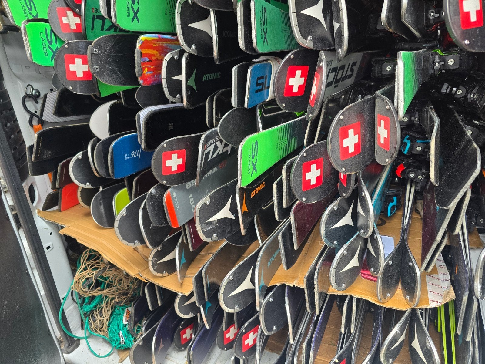 Grootste voorraad Stockli skis SL SC SX AX AR WRT MX AW AS