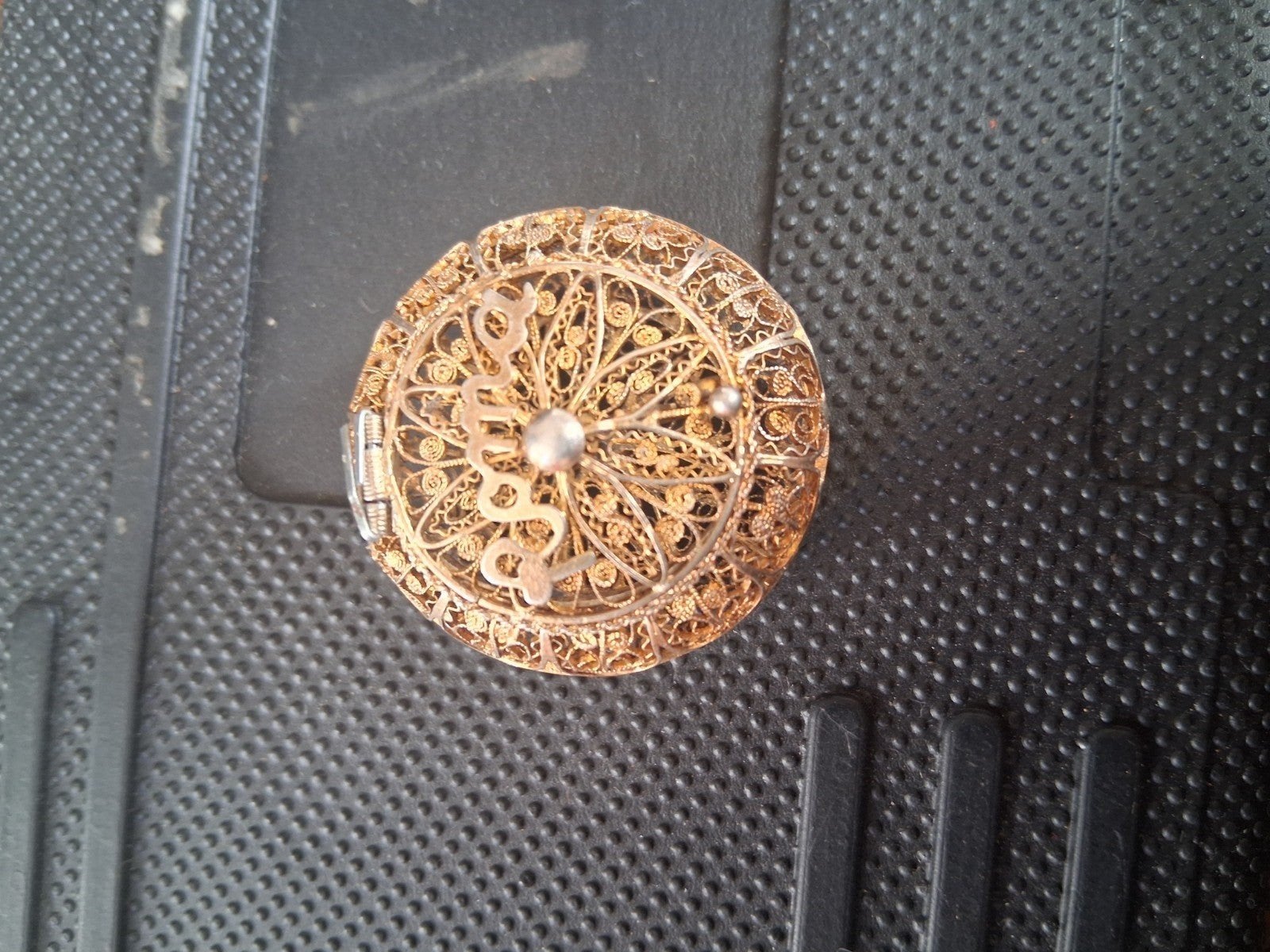 zilver/goud pillen doosje 925/ 18k verguld.en zilveren snuff, Ophalen of Verzenden, Gebruikt, Zilver, Overige typen