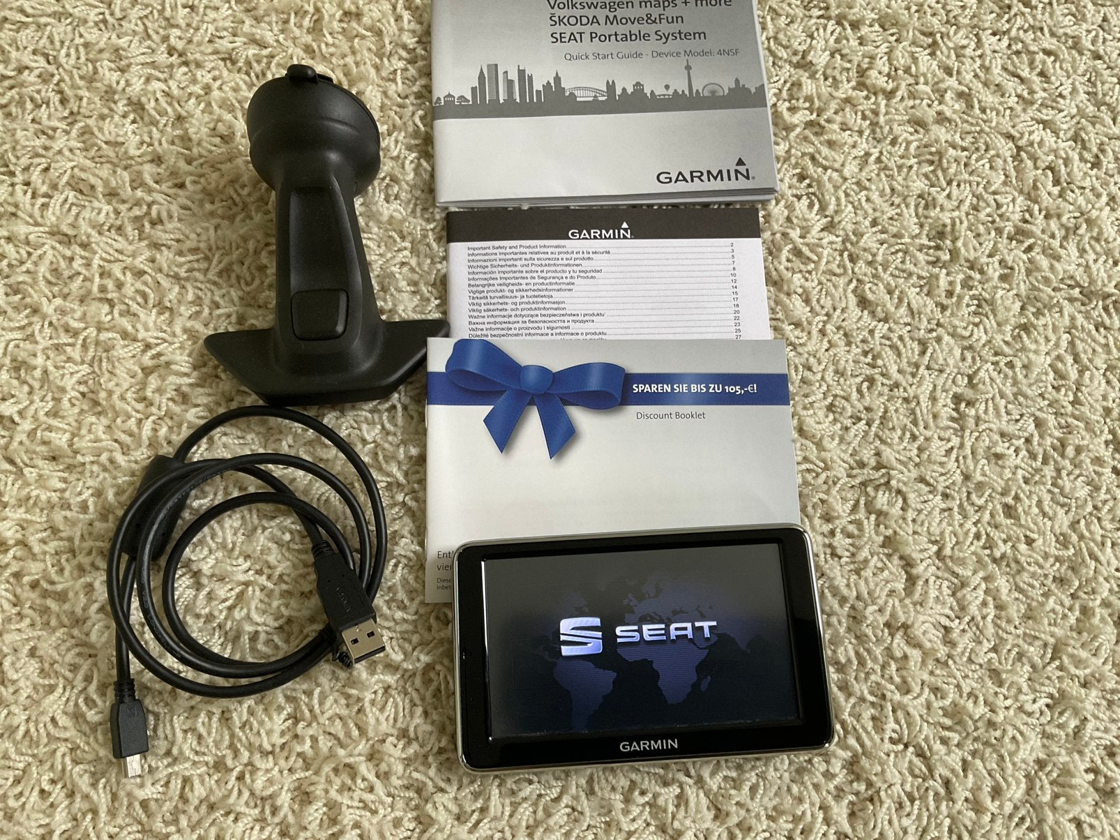 Garmin Navigatie Maps + More Seat Mii / VW Up / Skoda Citigo, Ophalen, Gebruikt
