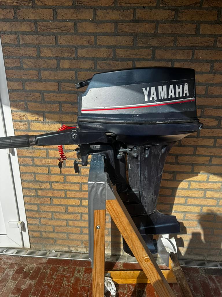 Yamaha 15pk 2 takt kortstaart, Watersport en Boten, Ophalen, Zo goed als nieuw, Motor en Techniek, Motorboot