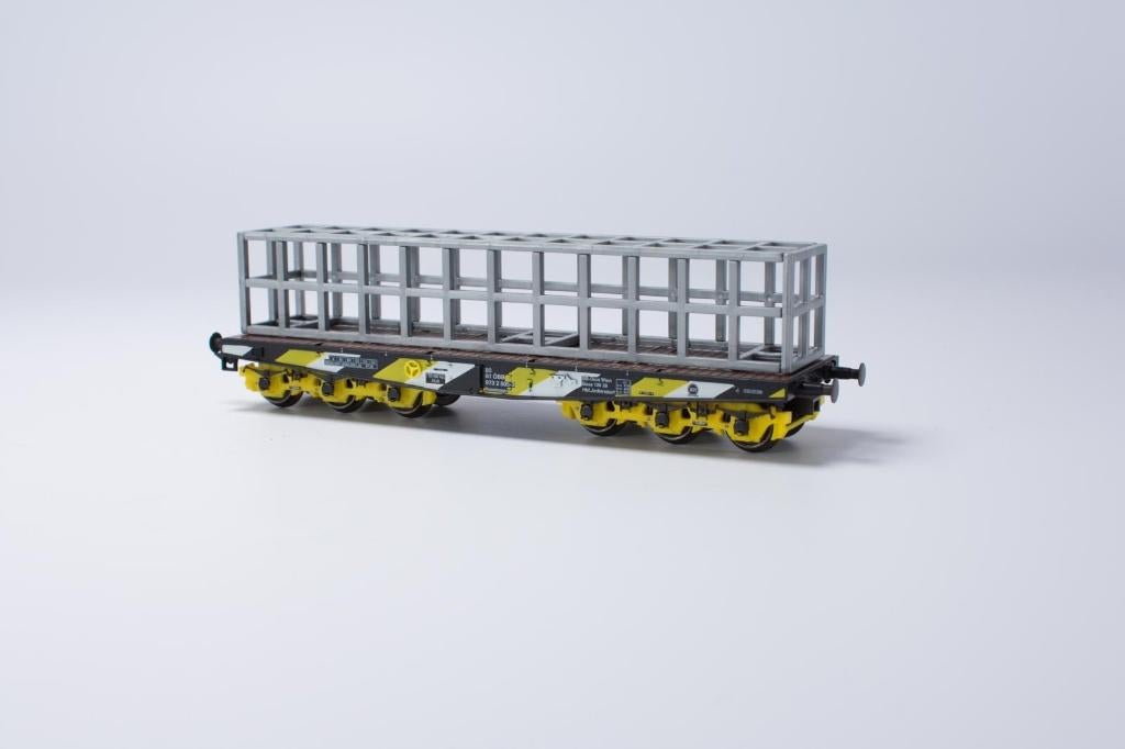 Marklin H0 OVP 4868 Zwaar transportwagen krat met stenen OBB, Hobby en Vrije tijd, Modeltreinen | H0, Wisselstroom, Wagon, Ophalen of Verzenden
