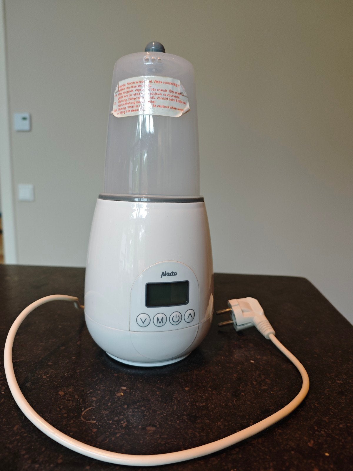 Alecto BW-700 Digitale Flessenwarmer, Ophalen, Gebruikt