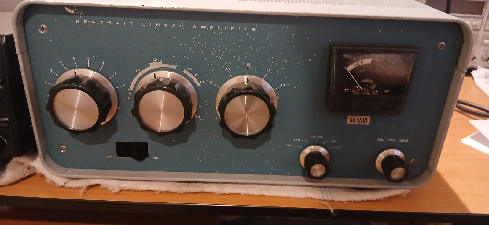 Heathkit SB-200 HF Versterker 80-10m gereserveerd tot donder, Telecommunicatie, Ophalen, Gebruikt