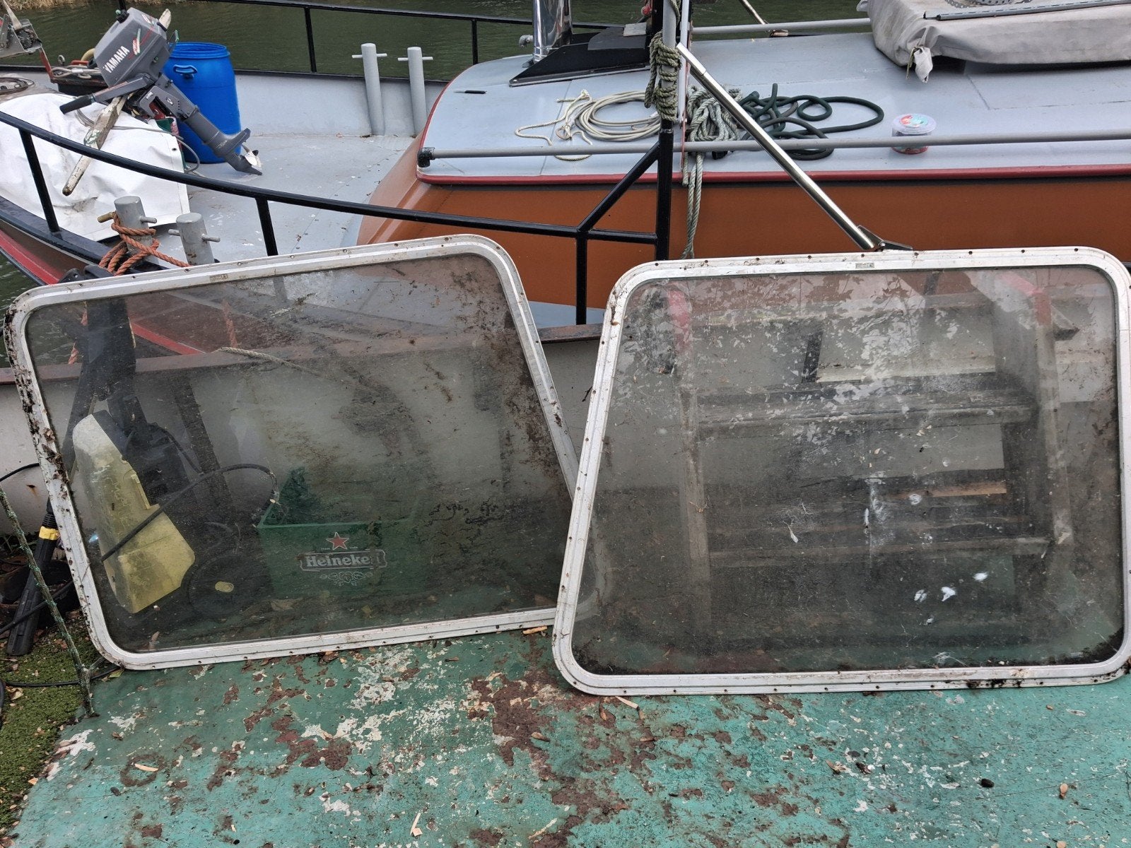 scheepsramen 5 stuks, Watersport en Boten, Ophalen, Zo goed als nieuw, Overige typen, Motorboot