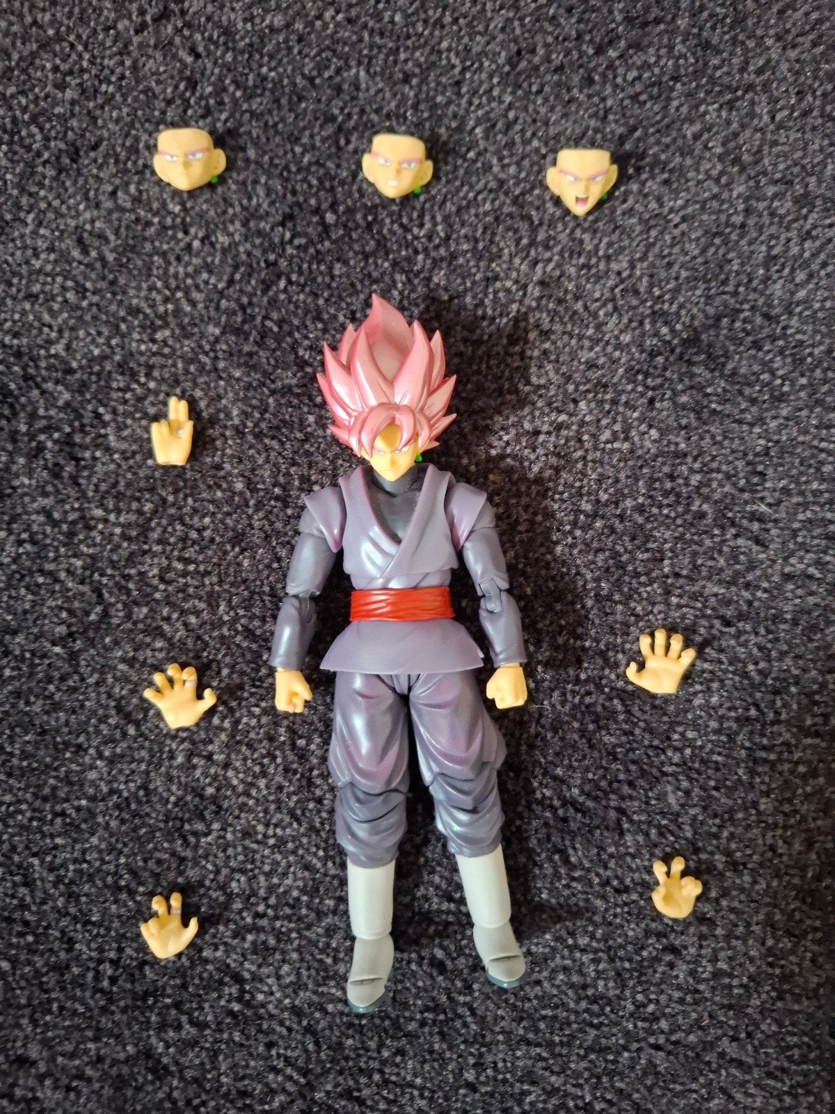 S.H. Figuarts Goku Black (Super Saiyan Rosé) - Zonder Doos, Verzenden, Zo goed als nieuw