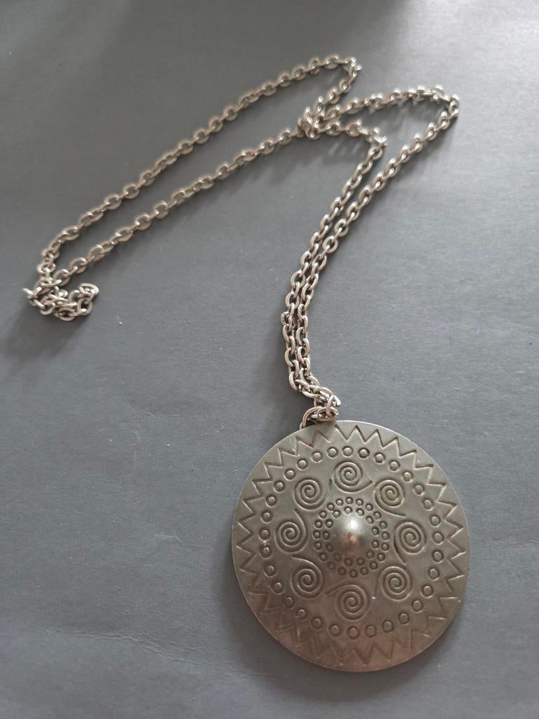 oude ketting jorgen jensen, Sieraden, Tassen en Uiterlijk, Verzenden, Zo goed als nieuw, Zilver, Overige materialen