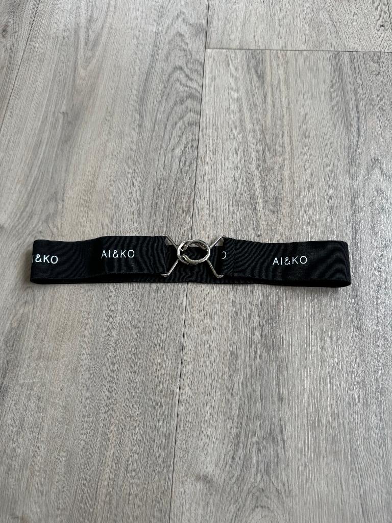 AI&KO riem one size zwart nieuwstaat DX, 3 tot 5 cm, Minder dan 80 cm, Zwart, AI&KO