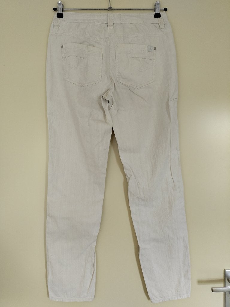Witte jeans Cecil maat S, Kleding | Dames, Wit, Ophalen of Verzenden, W28 - W29 (confectie 36), Gedragen