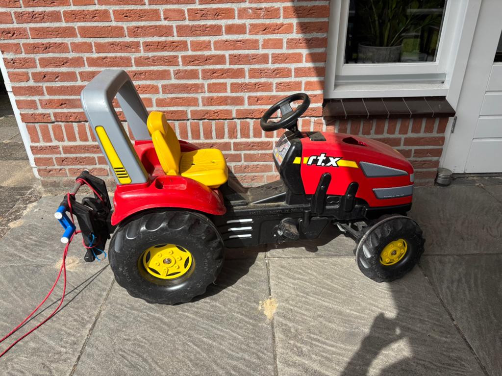 Trap tractor, Ophalen, Gebruikt