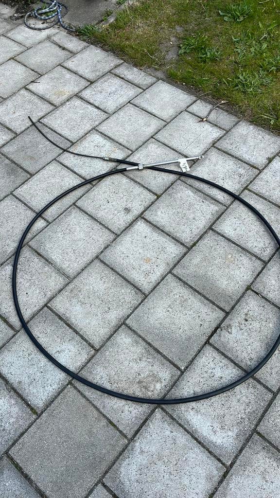 Stuurkabel boot, Ophalen, Gebruikt, Motor en Techniek, Motorboot