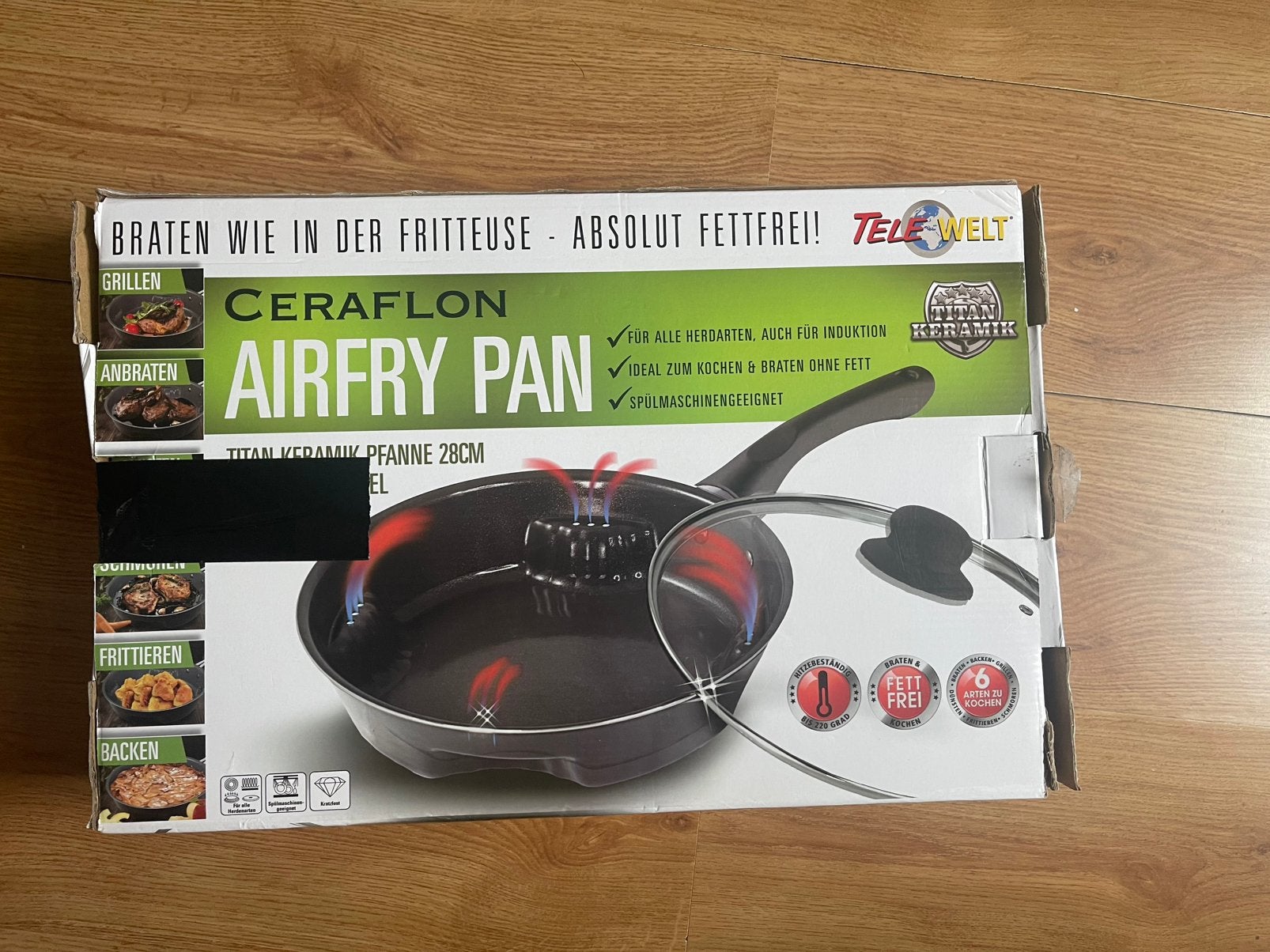 Airfry pan nooit gebruikt GRATIS, Ophalen, Zo goed als nieuw