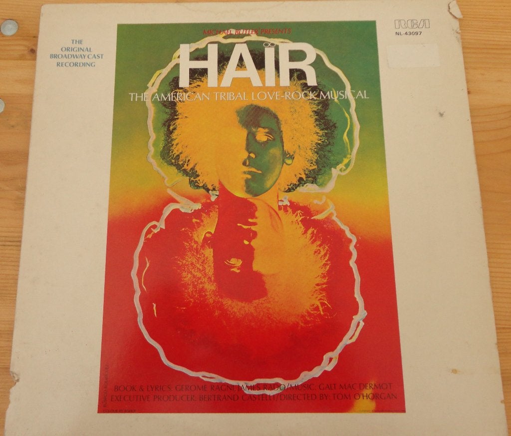 HAIR ( LP ), Cd's en Dvd's, LP, Gebruikt, Pop, Ophalen of Verzenden