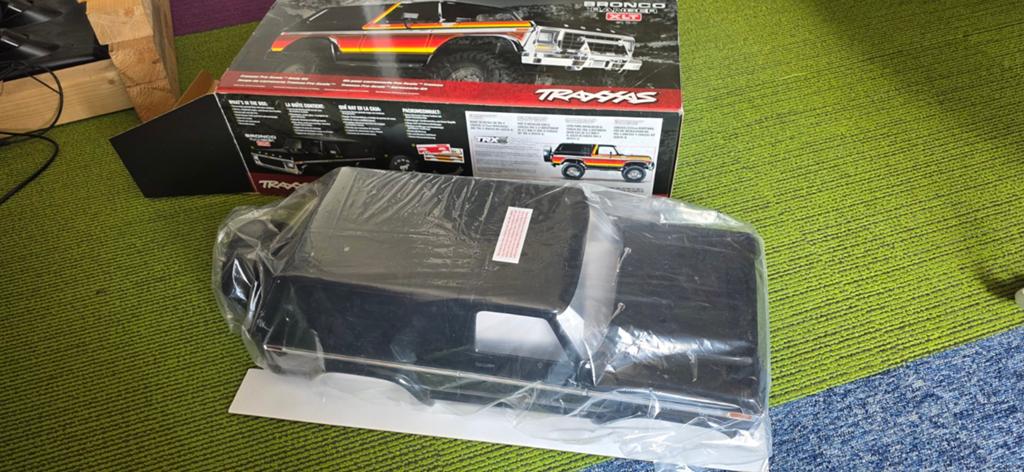 Traxxas TRX 4 bronco body  black (1979) XLT nieuw!!, Ophalen of Verzenden, Nieuw, Overige schalen, Onderdeel