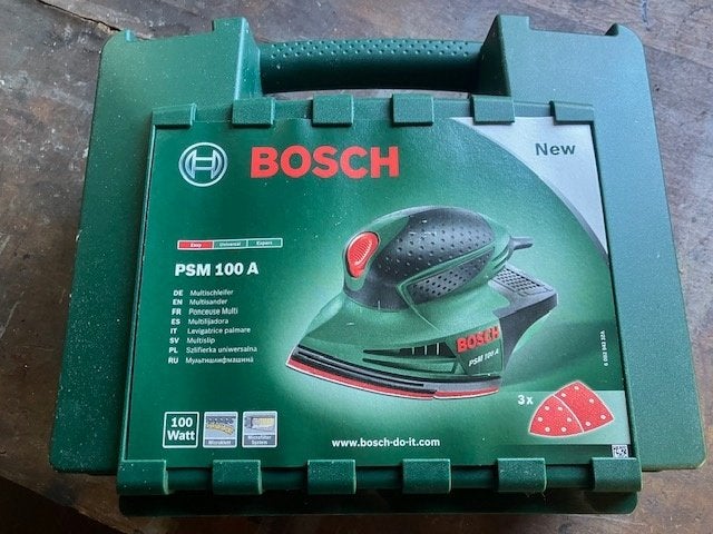 Schuurmachine, Ophalen, Zo goed als nieuw, Minder dan 600 watt, Vlakschuurmachine