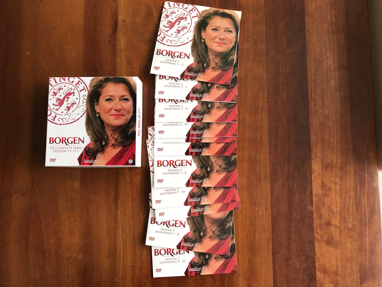 Borgen Seizoen 1-2-3. (12 discs) de complete serie., Vanaf 12 jaar, Ophalen of Verzenden, Zo goed als nieuw