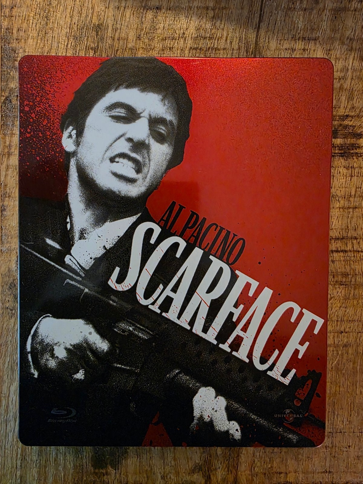 Scarface 3 disc steelbook blu ray, Ophalen of Verzenden, Zo goed als nieuw, Actie