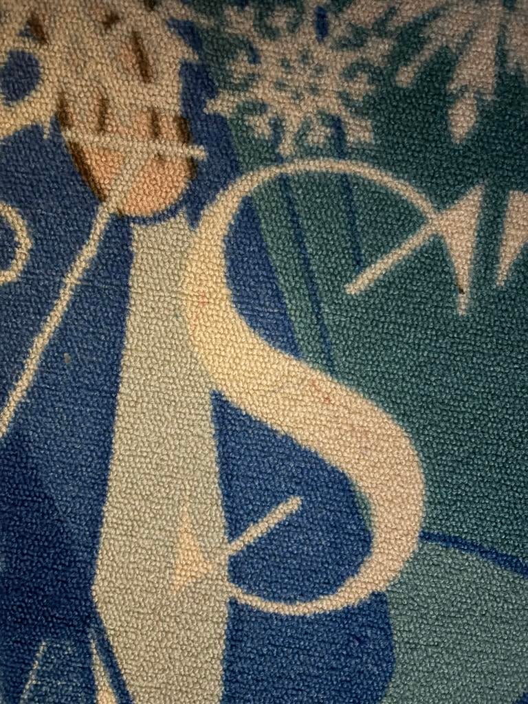 Elsa vloerkleed, Ophalen, Gebruikt, 100 tot 150 cm, Blauw
