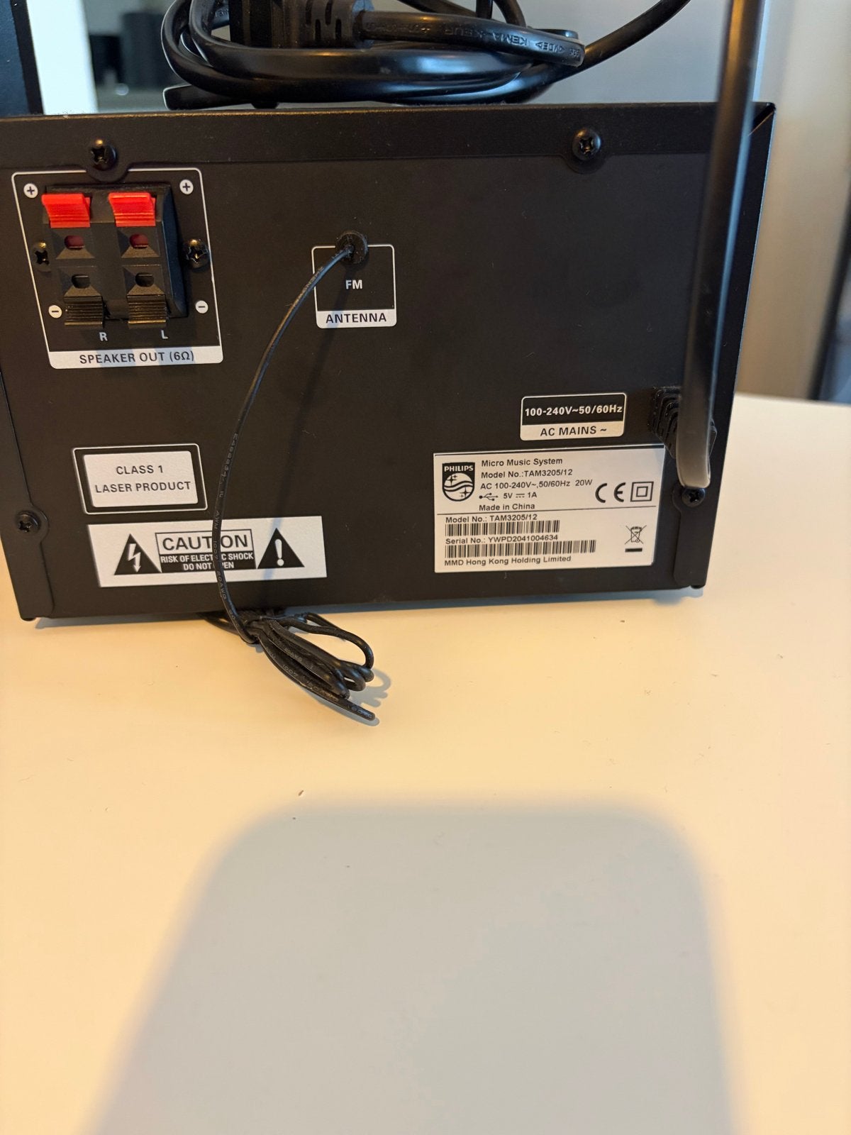 Philips TAM3205/12 Microset - Zo goed als nieuw, Audio, Tv en Foto, Ophalen, Philips, Tuner of Radio, Zo goed als nieuw