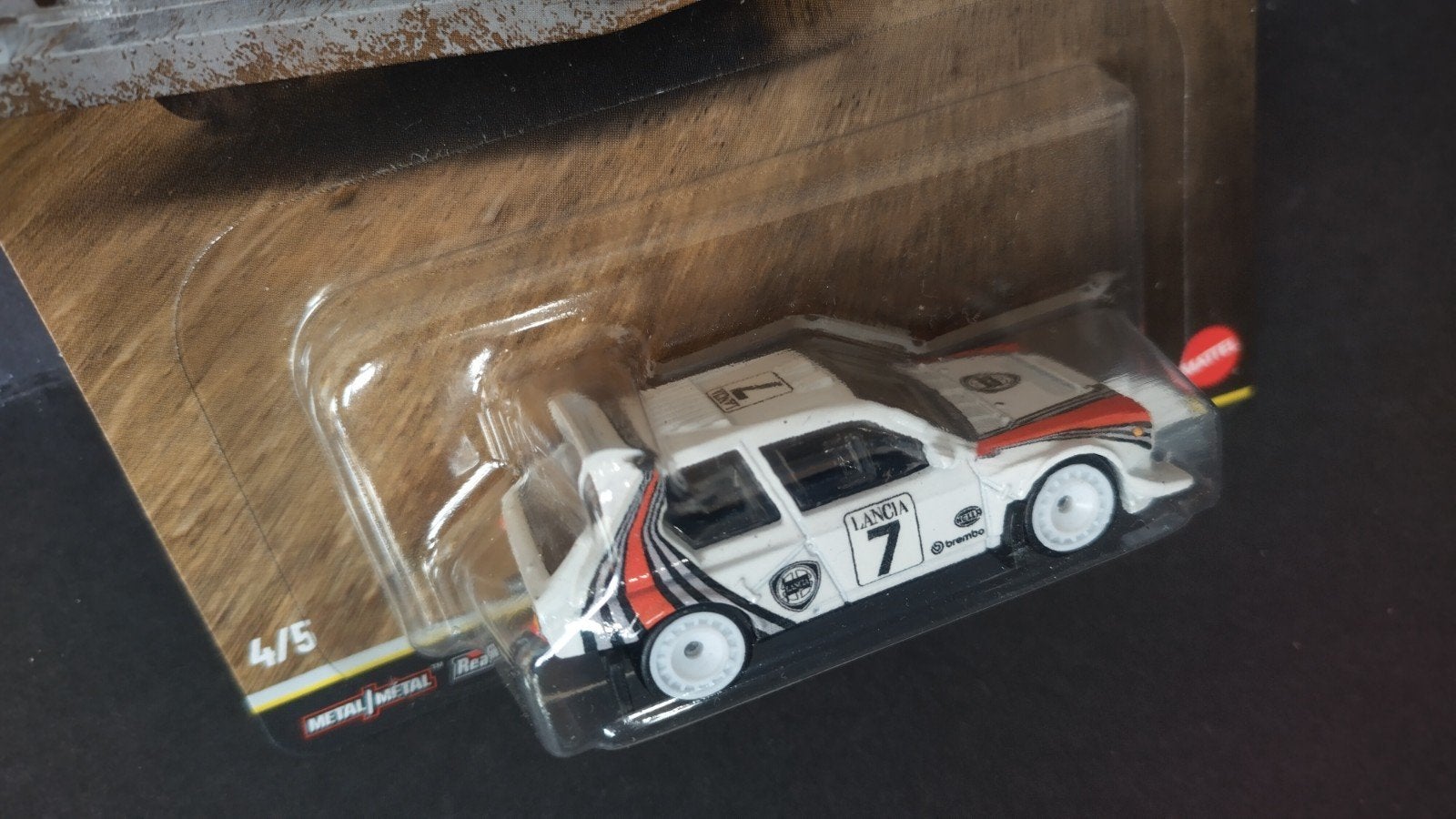 Lancia Delta S4 1:64 Hotwheels Premium Thrill Climbers Pol, Auto, Verzenden, Nieuw, M