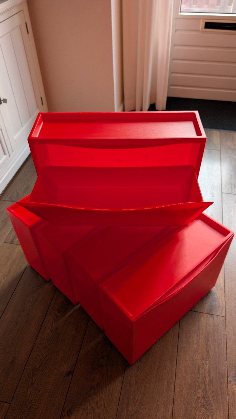 IKEA TRONES schoenenkast rood - 5 stuks beschikbaar, Ophalen, Zo goed als nieuw, Modern, functioneel