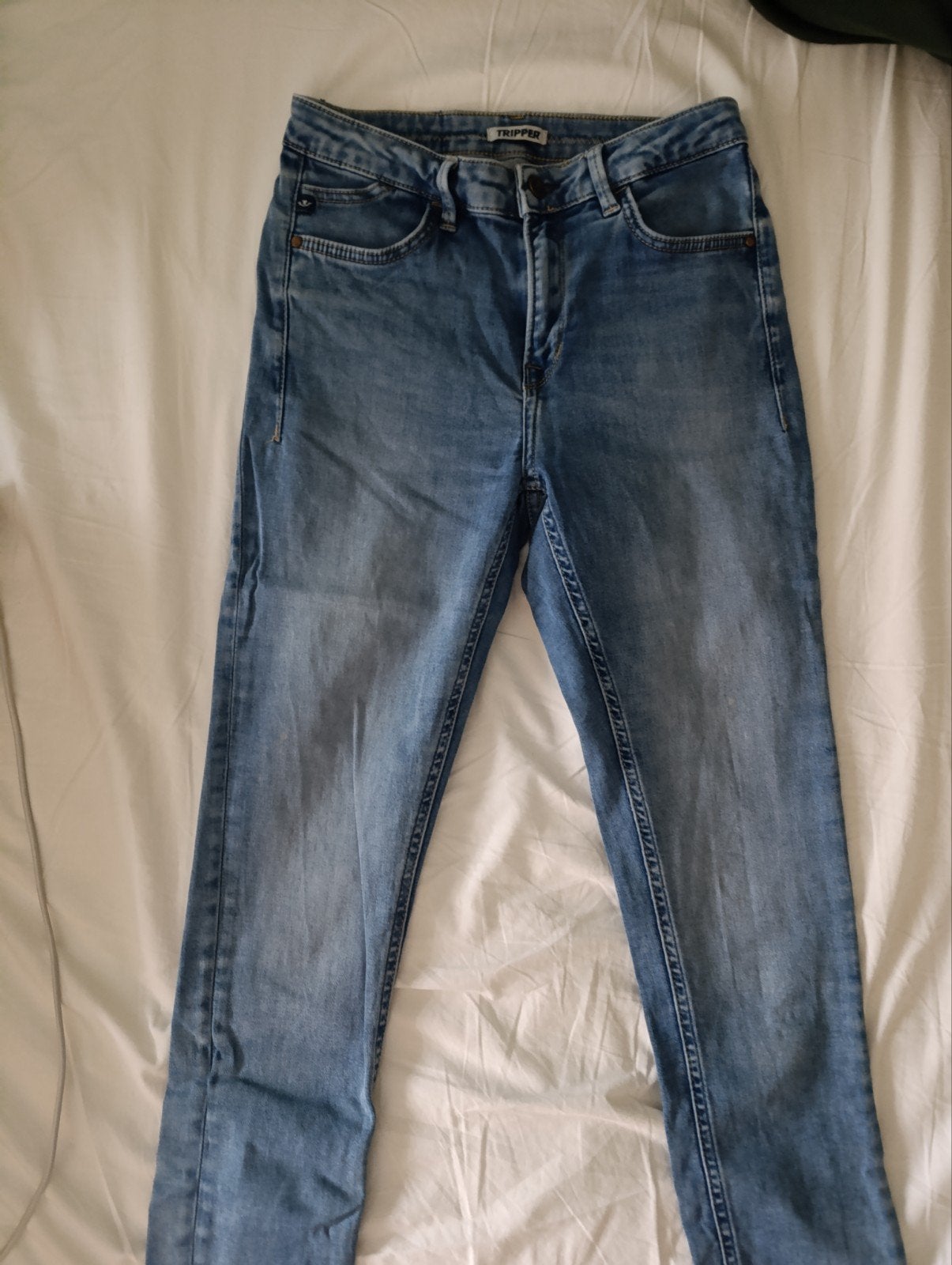 Tripper dames jeans - W28 L32, Blauw, Ophalen of Verzenden, W28 - W29 (confectie 36), Gedragen