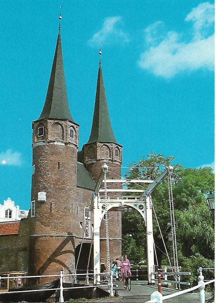 Delft- -Oostpoort., Verzenden, 1980 tot heden, Gelopen, Zuid-Holland
