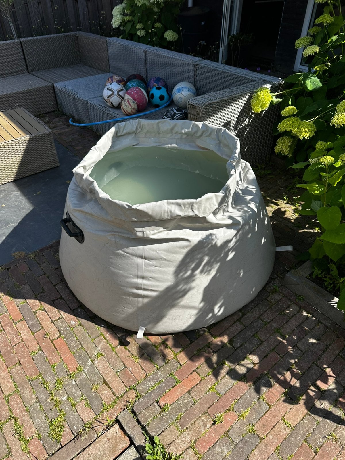 Zwembad ijsbad afkoelbad 65cm diep, Tuin en Terras, Ophalen, Gebruikt
