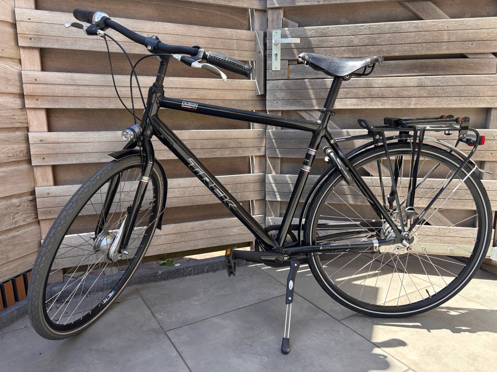 Trek Dublin Deluxe Stadsfiets - 56 cm Frame, Gebruikt, Velgrem, Versnellingen, 53 tot 57 cm