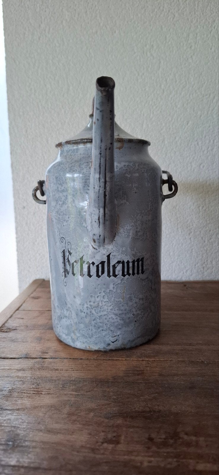 Petroleum kannetje, Antiek en Kunst, Ophalen of Verzenden
