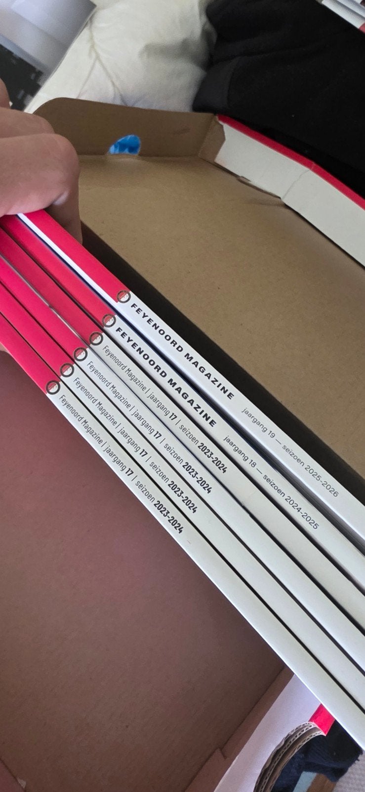 Feyenoord Magazine Jaargang 17, 18 en 19, Ophalen of Verzenden, Zo goed als nieuw, Sport en Vrije tijd