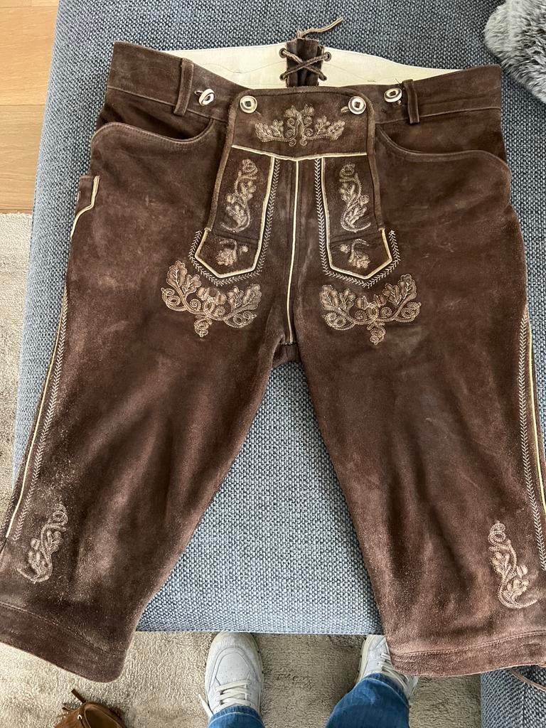 Lederhose maat 52 ledergewand, Ophalen of Verzenden