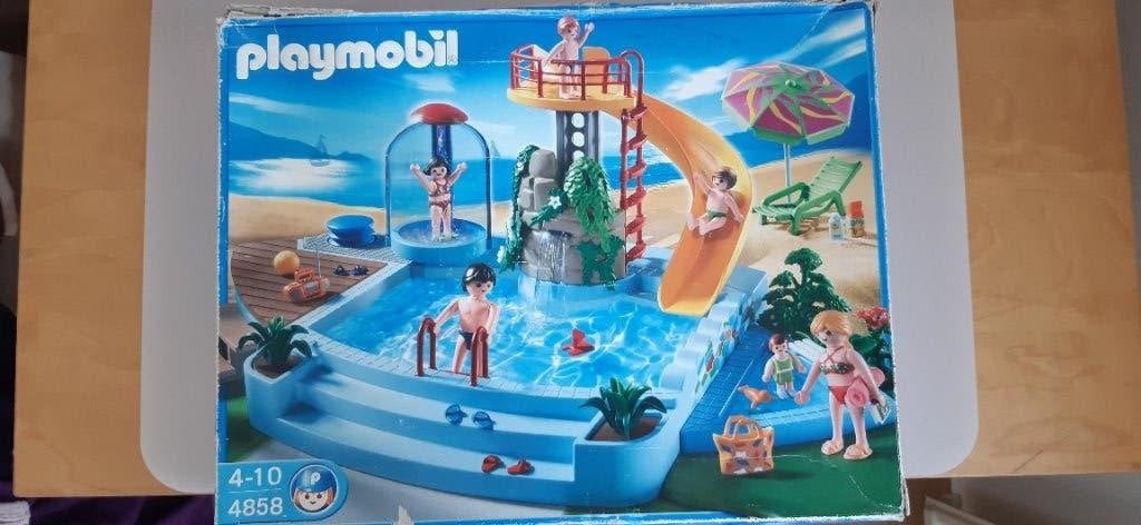 Playmobil zwembad 4858, Ophalen, Gebruikt, Complete set, Overige typen