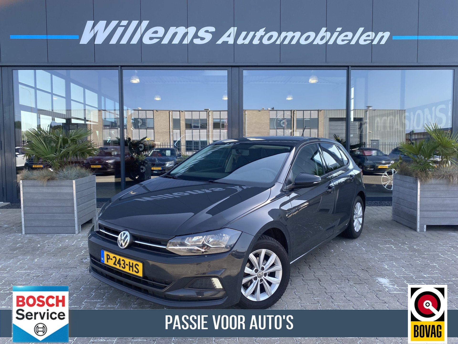 Volkswagen Polo 1.0 MPI Comfortline App Connect, Airco & LM, Auto's, 1005 kg, Stof, Bedrijf, Handgeschakeld