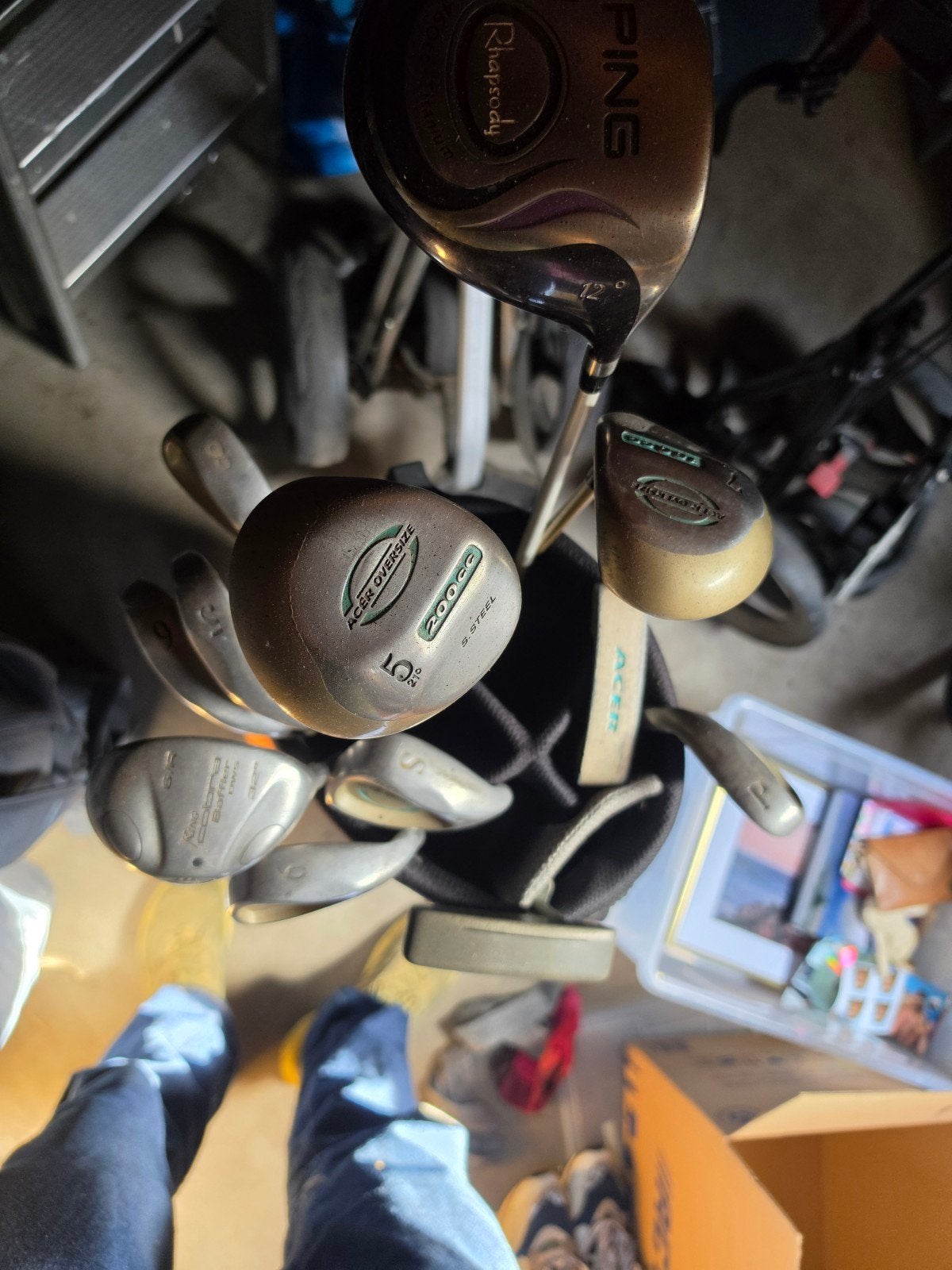 Complete golfset met tas - Ideaal voor beginners, Ophalen, Gebruikt, Set, Overige merken