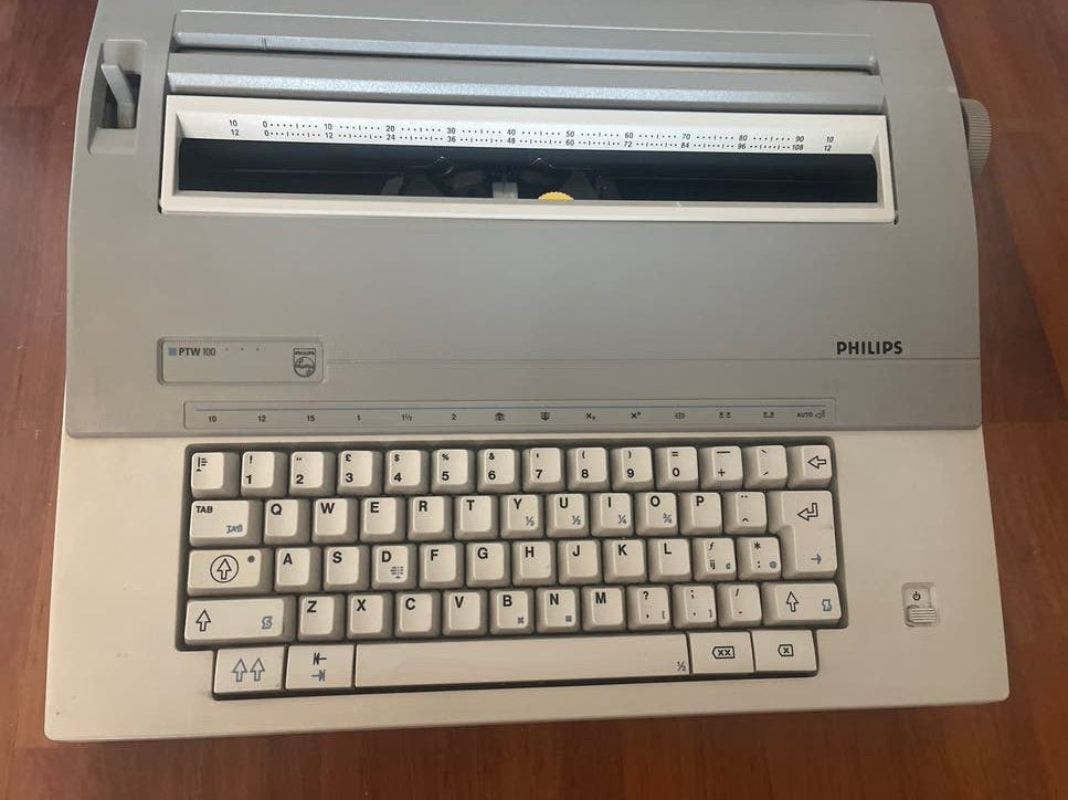 Vintage philips typemachine, Diversen, Ophalen, Gebruikt