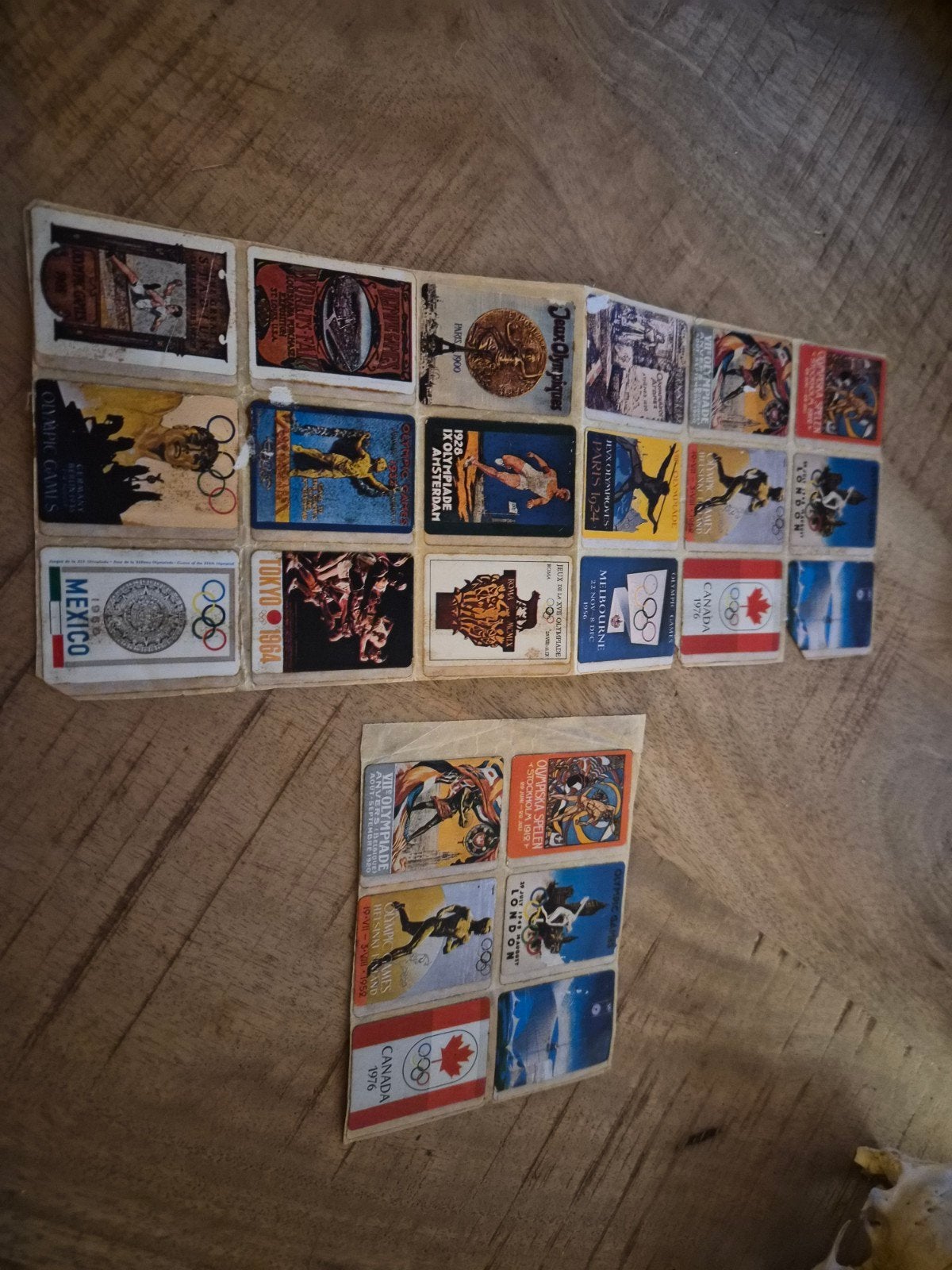 oude olympic stickers, Verzamelen, Ophalen of Verzenden, Zo goed als nieuw